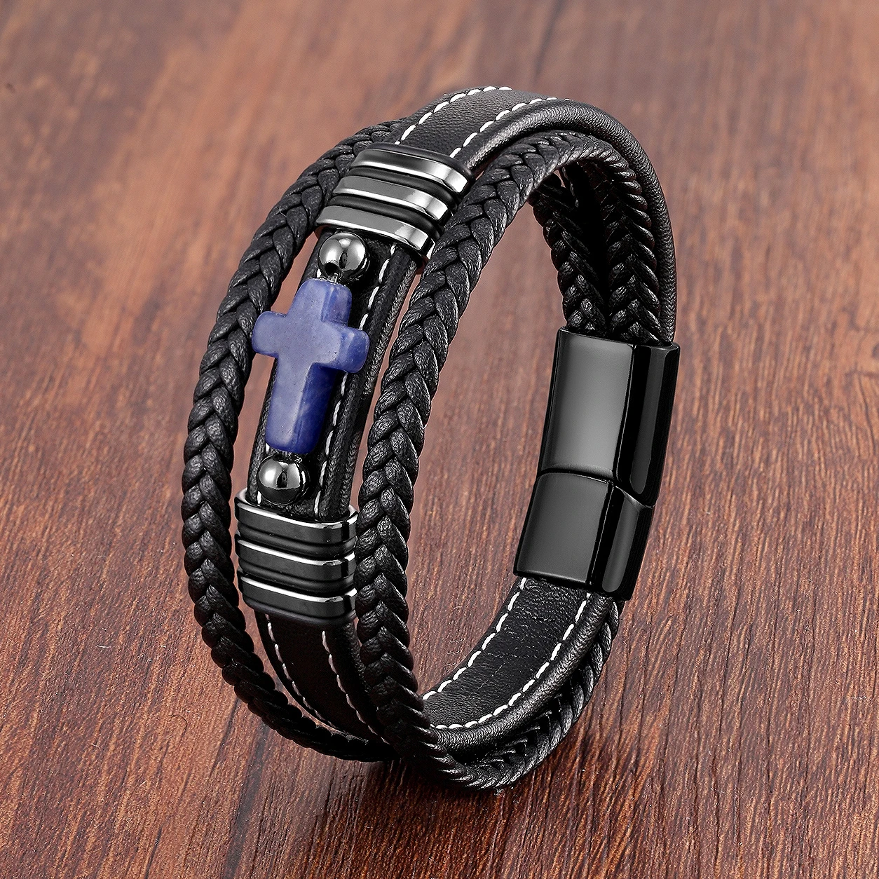 bracelet en cuir homme